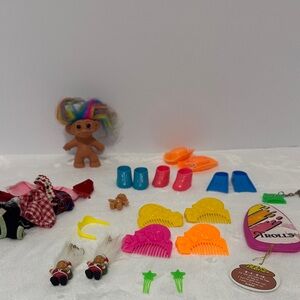 Vintage 80s-90s Treasure Trolls line by Russ lot of 20 piece